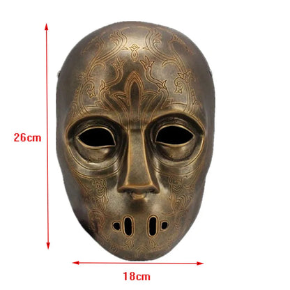 Halloween Death Eater Resin Mask Malfoy Costume Masks Costume Halloween Home Decoration - style 9 / China Mainland