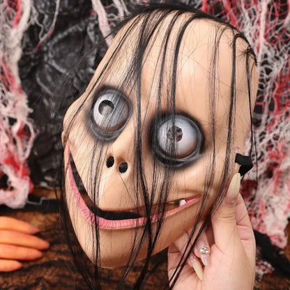 Creepy Halloween Evil Clown Mask Full Face Costume Prank Prop Scary Costume Durable - View 5