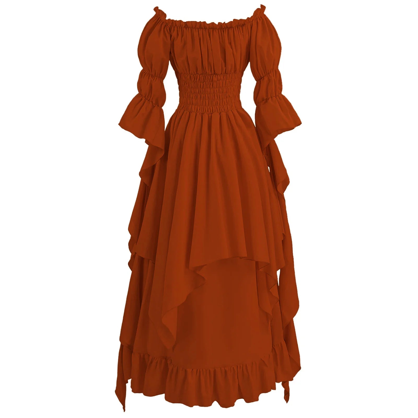 Women's Gothic Witch Dress Medieval Renaissance Costume Victorian Dress for Halloween Party - product image 7