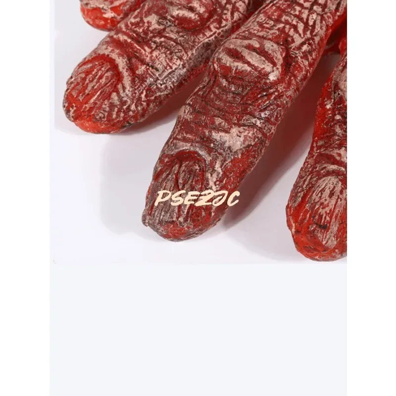 Halloween Makeup Party Props Pranks Terrifying Zombie Blood Gloves Cosplay and Glue Gloves - product image 2