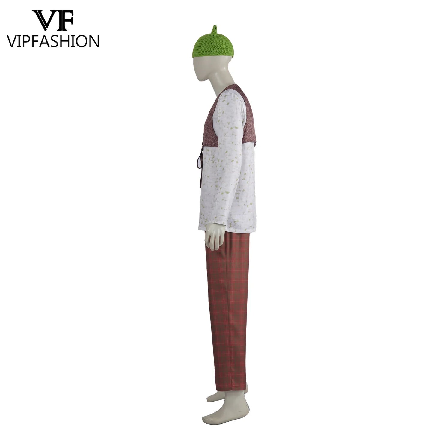 VIP Halloween Monster Costume Anime Movie Outfit Performance Suit Man Shirt Pant Set and - A1049 full set / XL