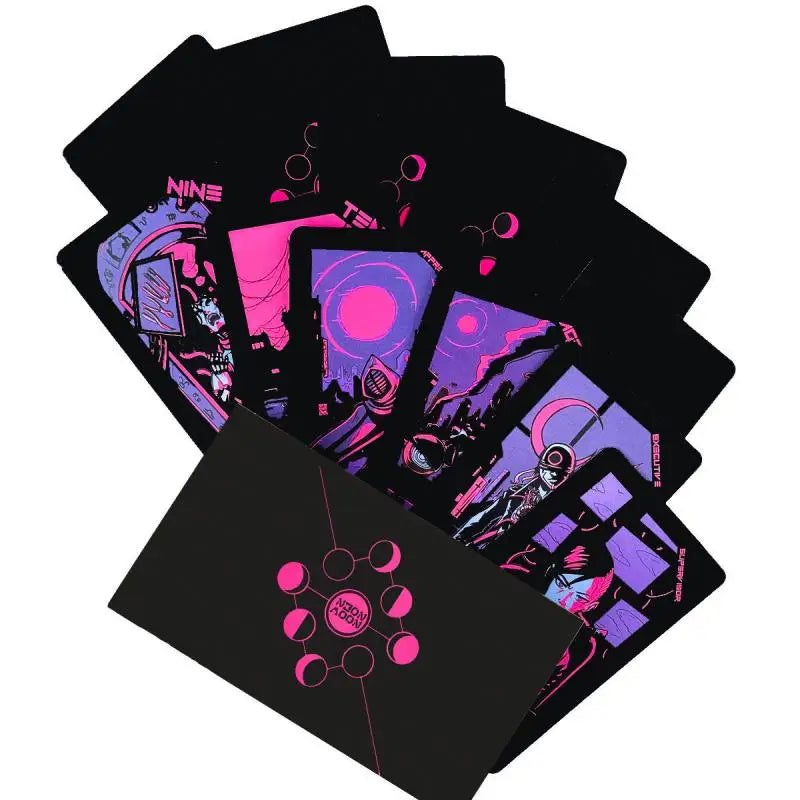 Neon Moon Pocket Tarot Deck with Tuck Box