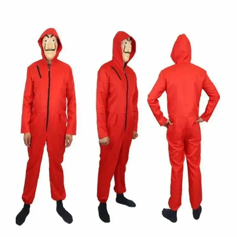 ♛ ♛ Adult Boys Gilrs Clown Mask Dress Costume Halloween Costumes for Men Love Live Cospla❤ - only mask / XXL
