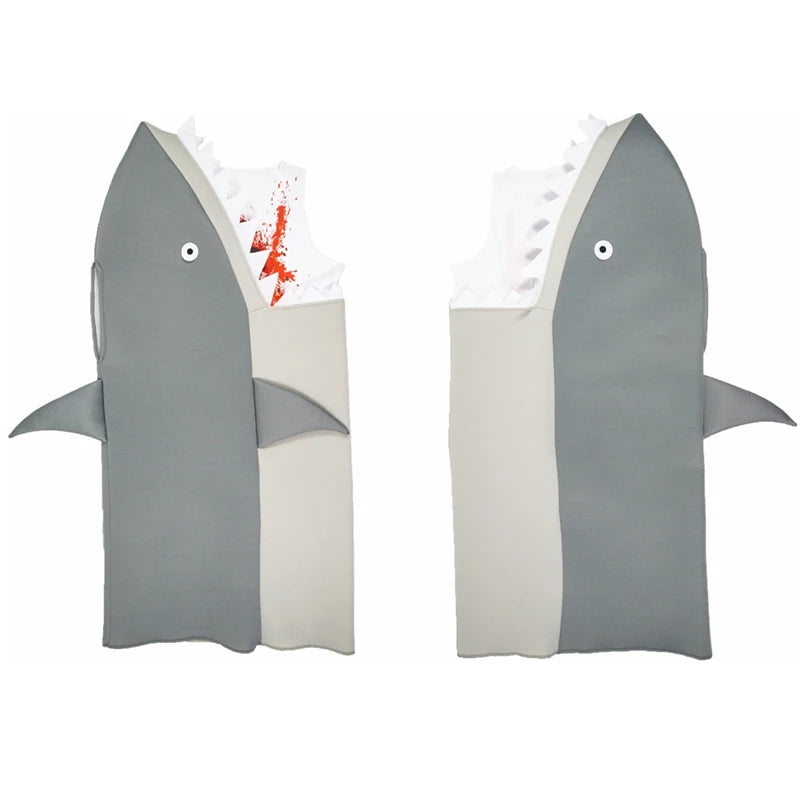 Funny Shark Attack Costume | Kids & Adults Halloween Outfit