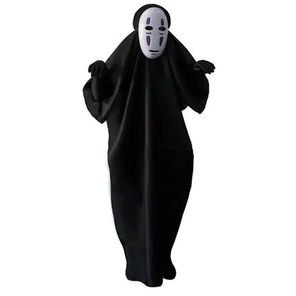 Adult Anime No Face suitable both and including masks Costume - alternate view 5