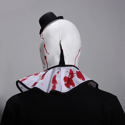 Horror Bloody Terrifier 3 Art the Clown Mask Costume Demon Joker Killer Latex Helmet - View 5