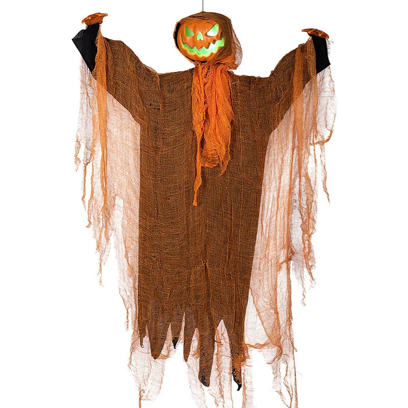 Halloween Decoration Luminous Demon Pumpkin Scarecrow Hanging Ornaments - product image 7