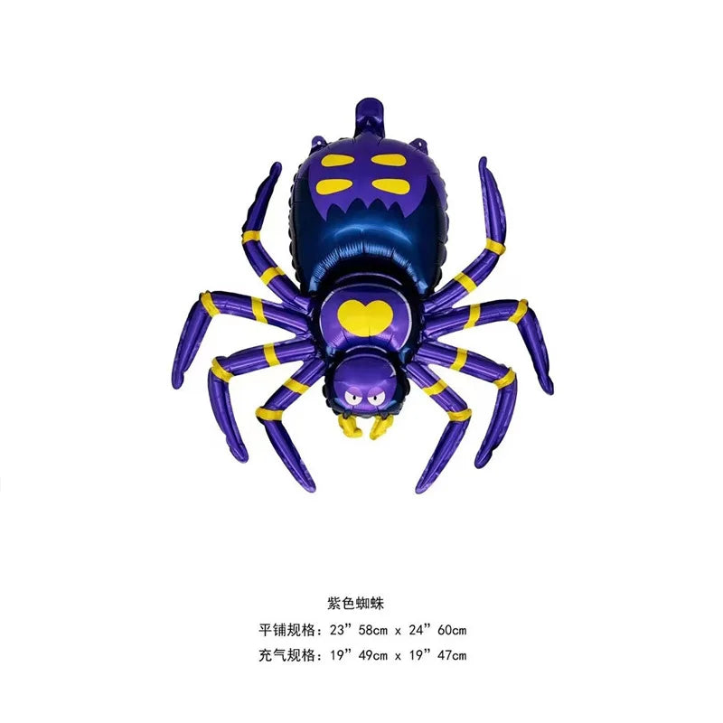 New Halloween Terror Spider Balloon Ghost Festival Party Shopping Mall Event Decoration Home Yard Halloween - product image 5