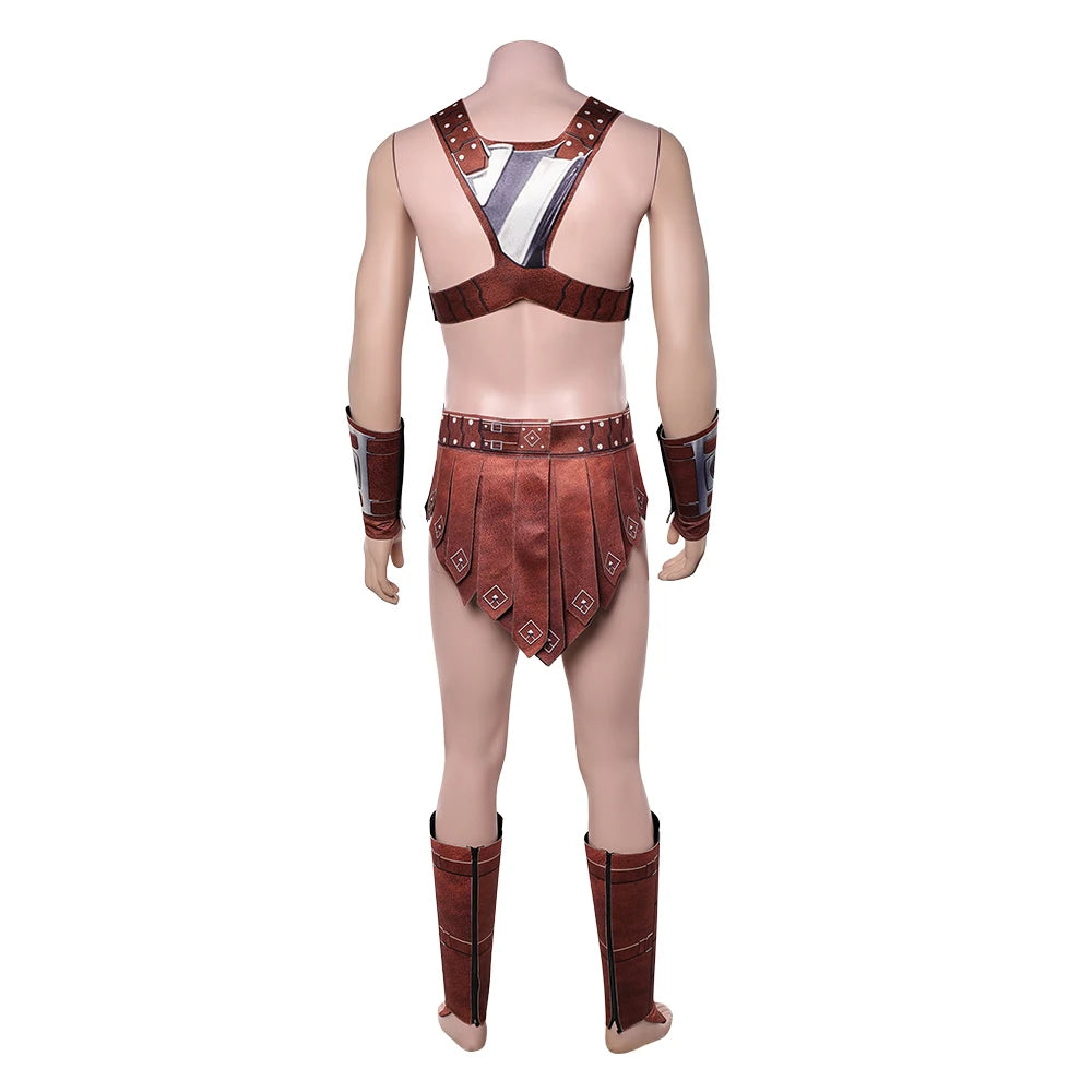 Disguise He Cosplay Man Costume Top Vest Skirts Wristband 2026 Movie Universe Roleplay Disfraz Carnival Suit Halloween Outfits