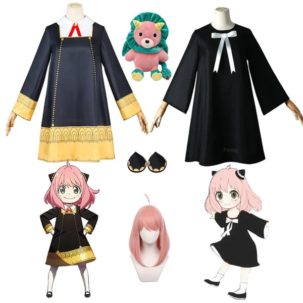 Halloween X Familie Anya Vervalser Costume Kostuum Anime Costume Volwassen Kleding - Set 1 / S
