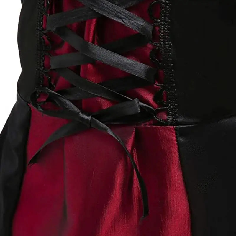 Vampire Queen Costume Halloween Dress Up Girls Royal Vampire Costume for Women Medieval - L / CZECH REPUBLIC