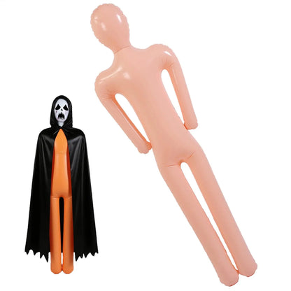 DIY Halloween Inflatable Body Mannequin 150/156cm Scary Decorations Creepy Photo Props For Haunted House - product image 1