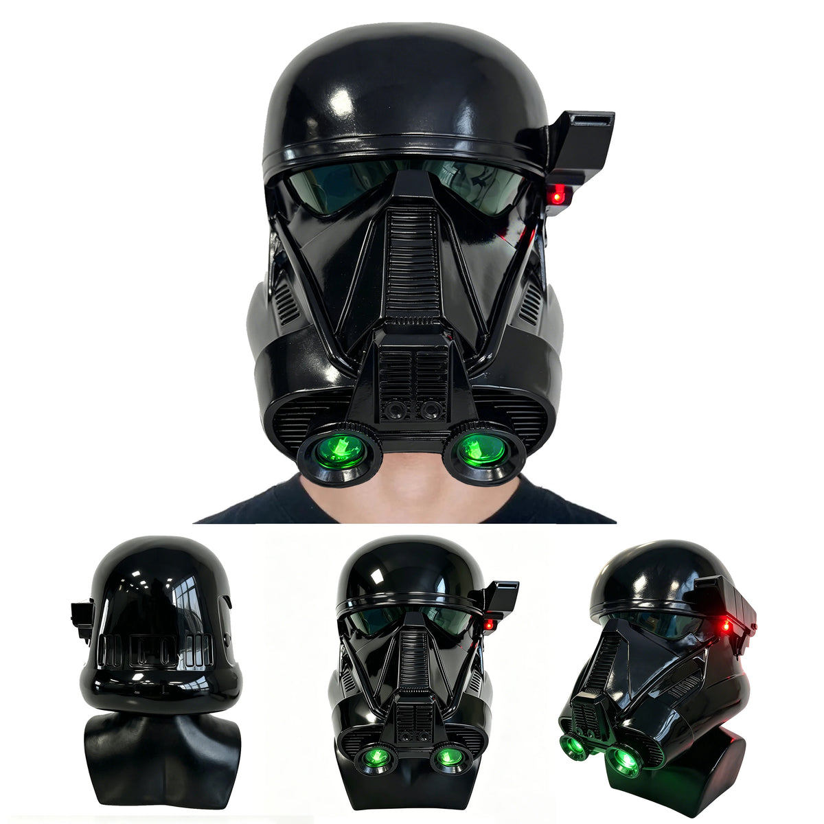 Rogue One Imperial Death Trooper LED Adult Halloween Helmet Mask - product image 4