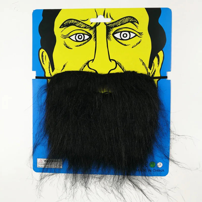 Fake Mustache & Black Beard Halloween Costume Accessory - product image 6
