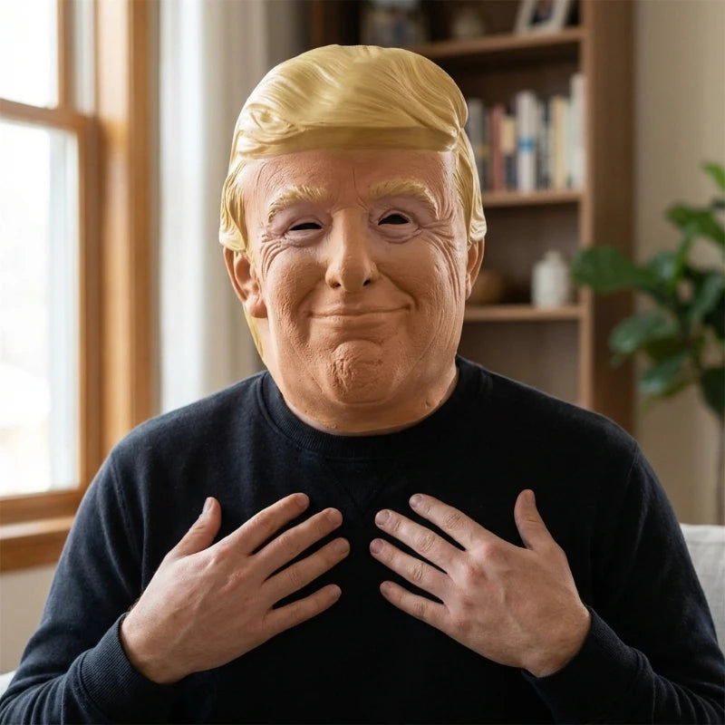 Presidential Candidate Latex Mask – Adult Halloween Costume Party Mask