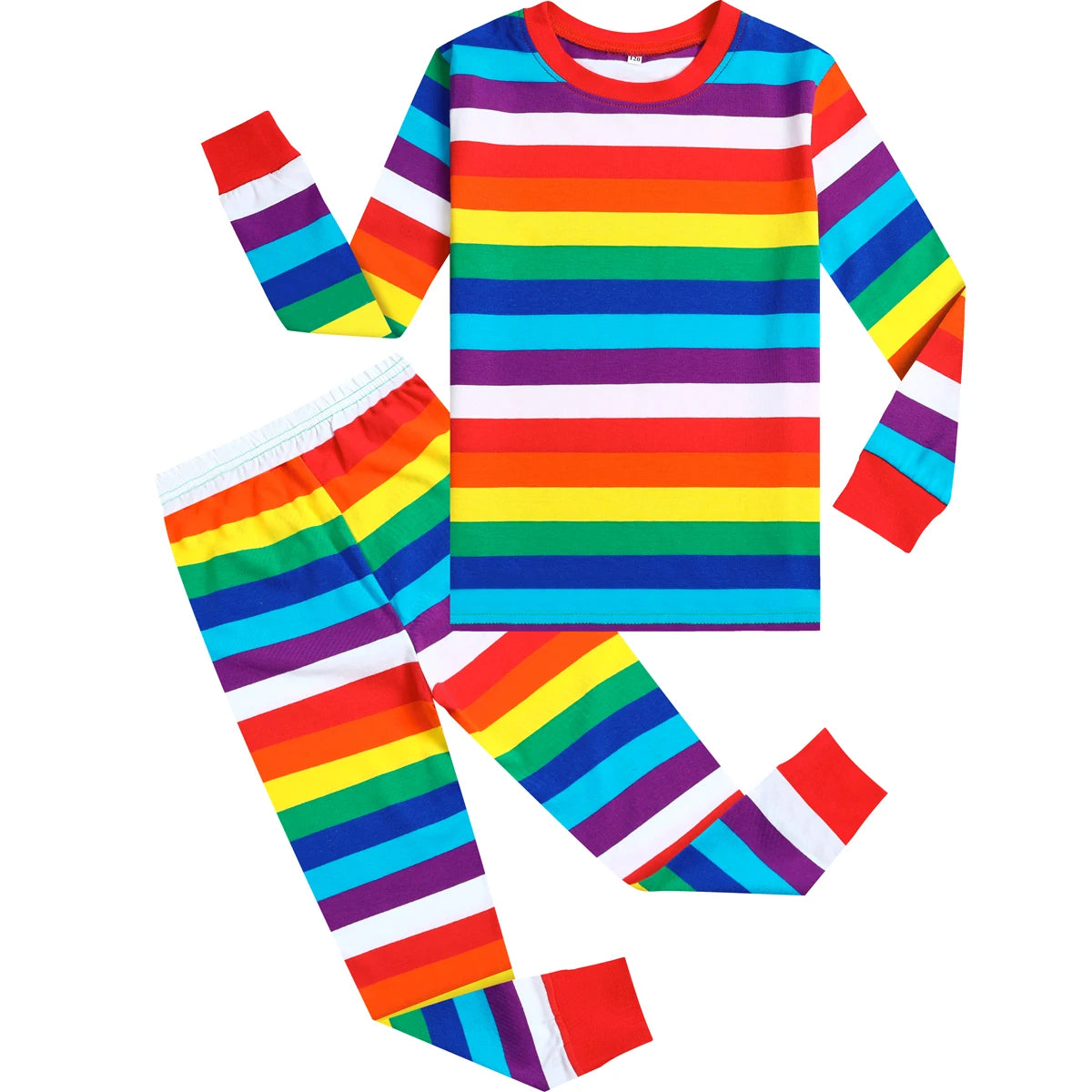 Kids Black & White Prisoner Halloween Costume Pajamas