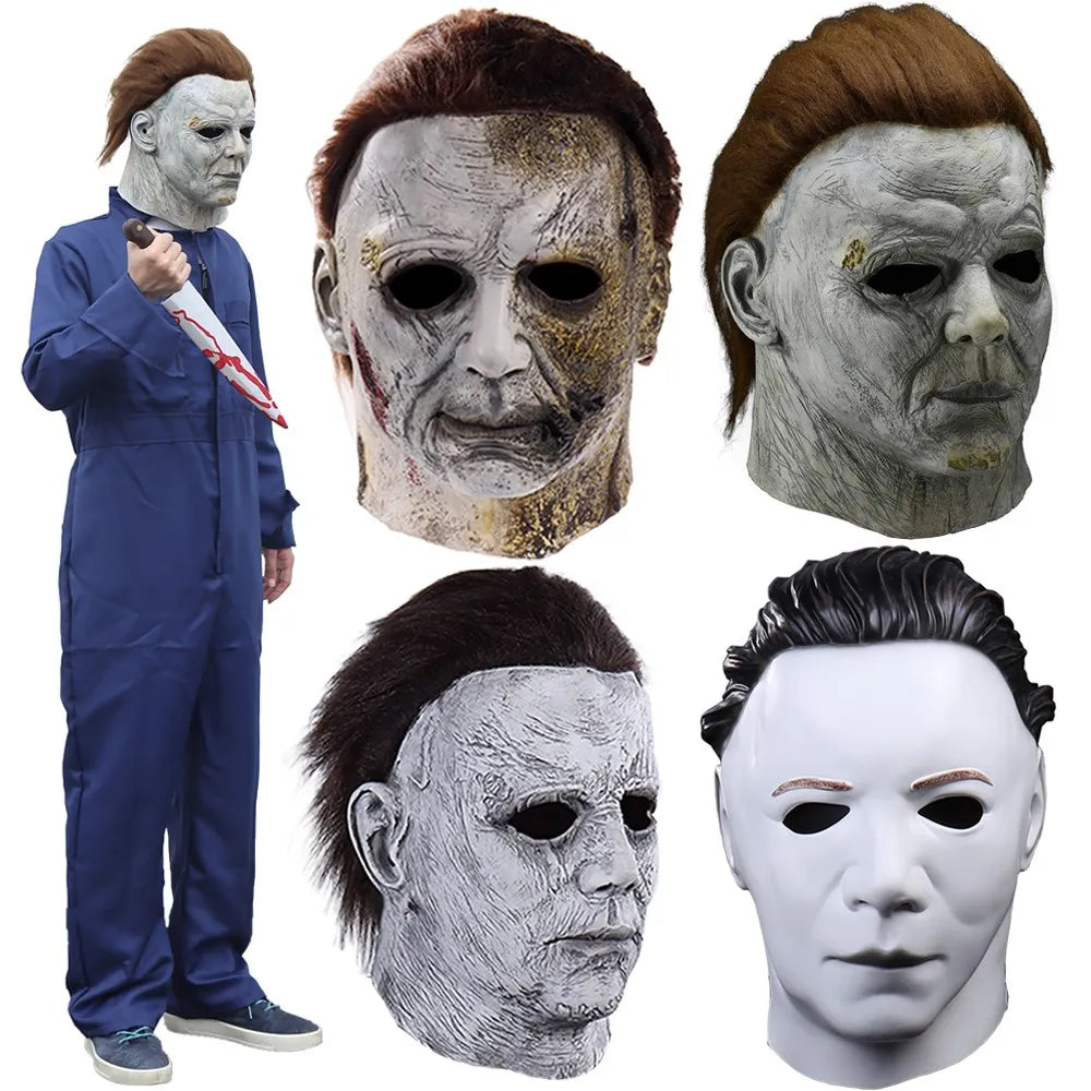 Michael Myers-Inspired Halloween Mask or Jumpsuit – Adult Horror Costume