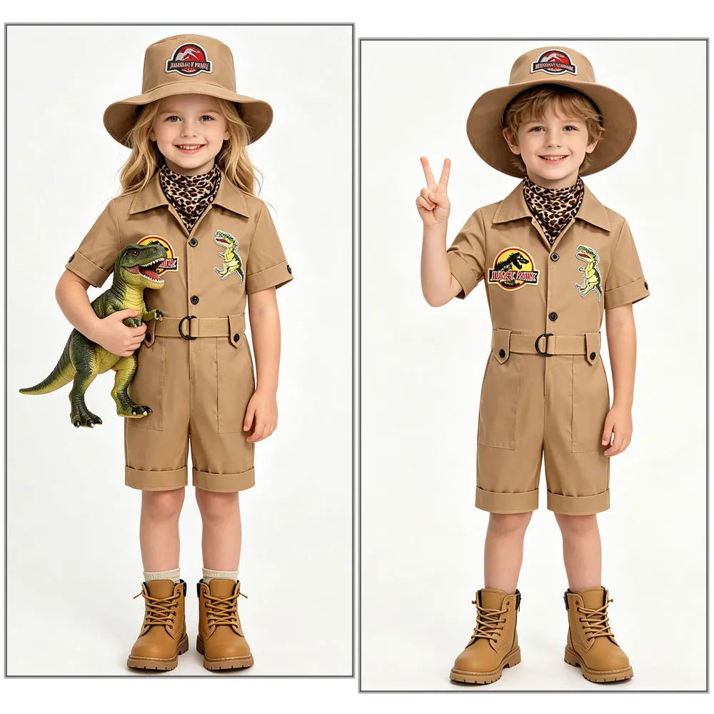 Kids Safari Explorer Costume – Jungle Adventure Dress-Up