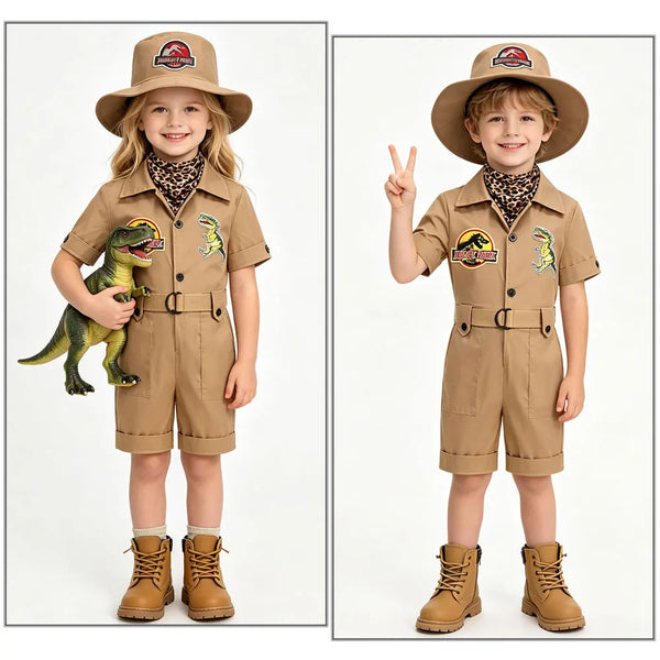Kids Safari Explorer Costume – Jungle Adventure Dress-Up