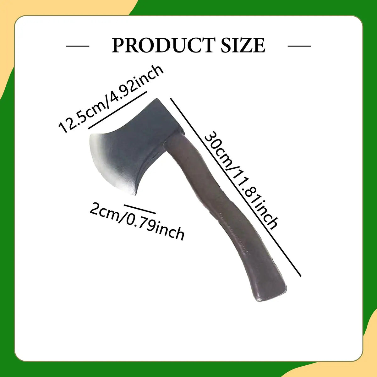 Retro Fake Axe Costume Prop - Design 1 - product image 6