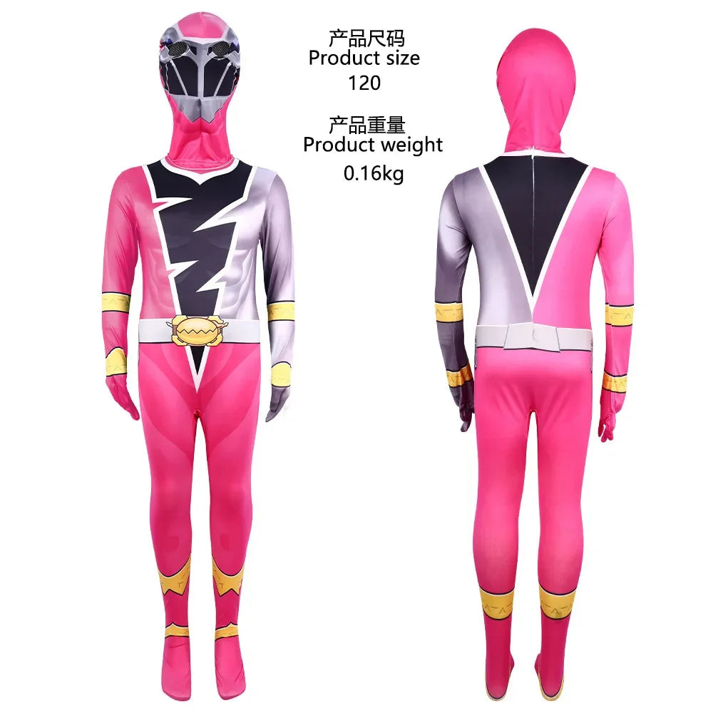 Adult Kids Morpher Superhero Samurai Sentai Shinkenger Rangers Costume Halloween Costume - A7 / 160