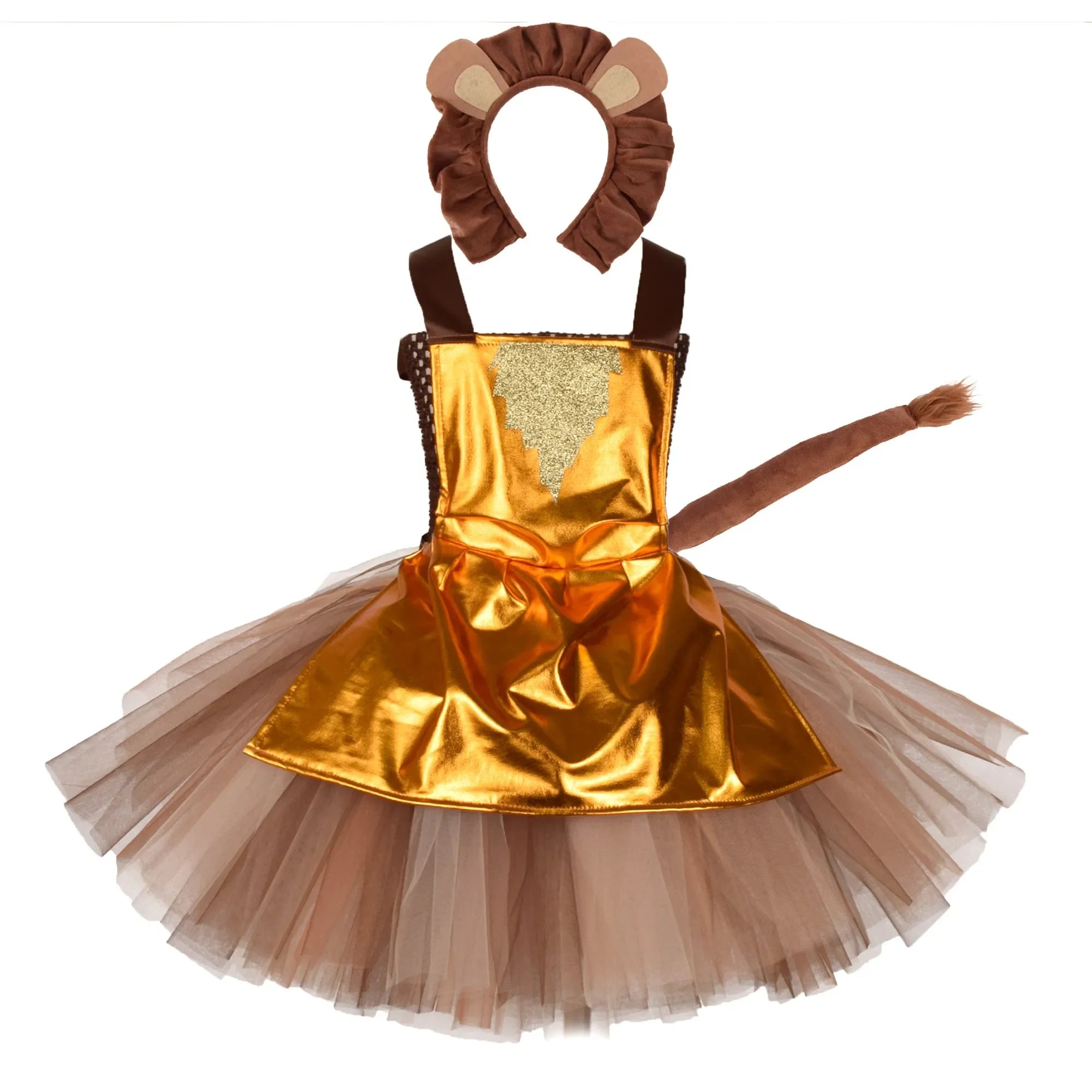 Girls Clown Witch Costume Wizard Halloween Scarecrow Tin Man Cowardly Lion Dress Up Dress Drama Stage Costume - product image 5