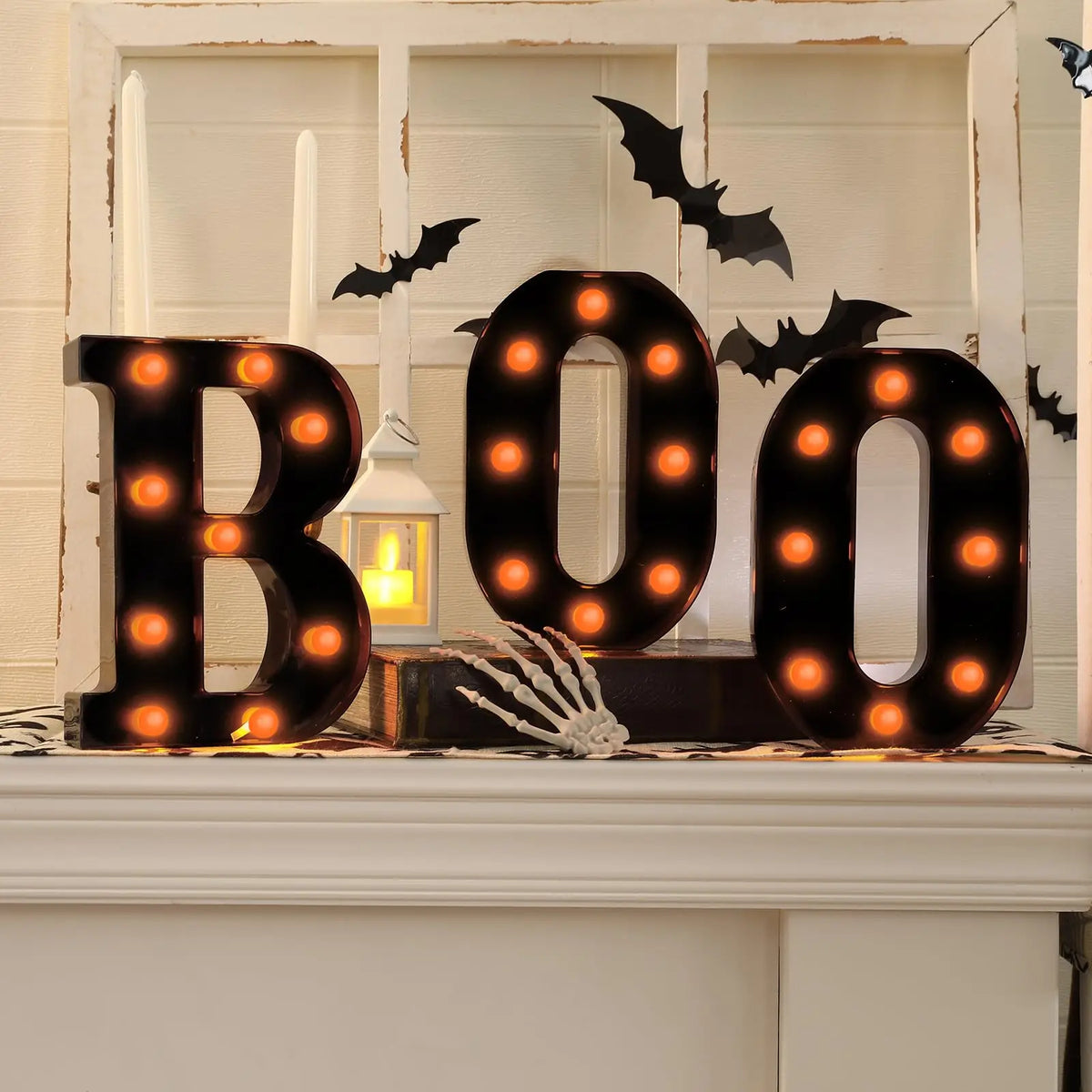 LED BOO Marquee Light-Up Halloween Sign - product image 10