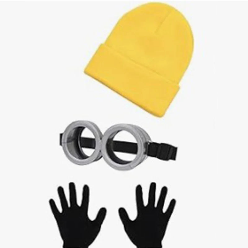 Men's Little Yellow Movie Cartoon Funny Dress Up Magical Thief Dad Gray Costume - alternate view 8