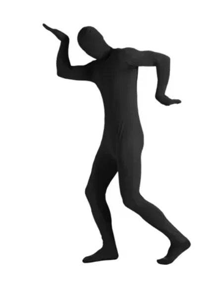 Kids' Full Bodysuit Zipper Without Hood Zentai Unitard Jumpsuits Green Costume - alternate view 8