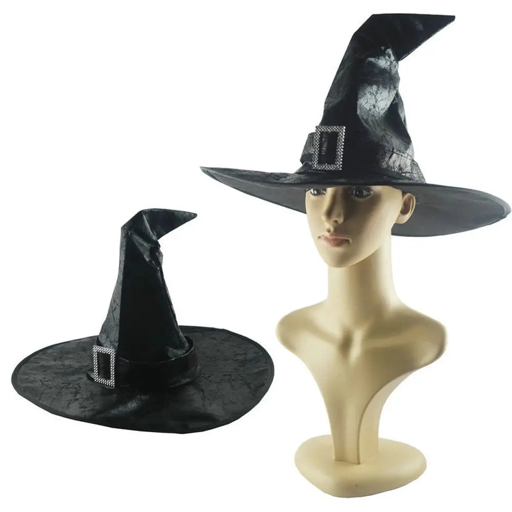 Witch Props Wizard PU Leather Hat - alternate view 4