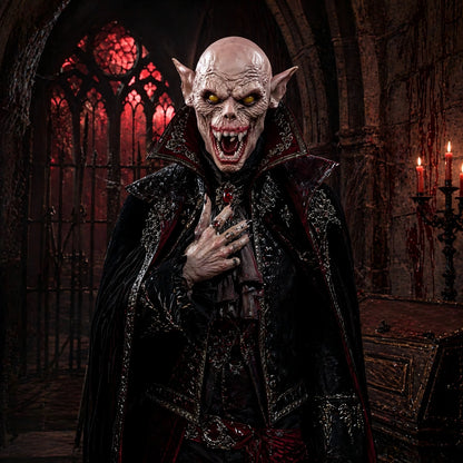 Halloween Mask Vampire Demon Monster Latex Full Head Adult Costume Prop Haunted House - View 7