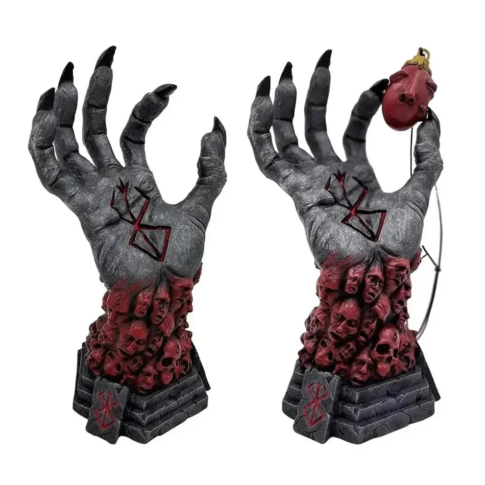 Gothic Witch's Hand Statues or Accessary Creative Resin Ornament Aesthetic Wall Keys Hanging Rack Bag Hangers - product image 2