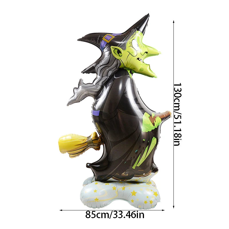 Halloween Pumpkin Balloon Horror Ghost Tree Witch Coffin Aluminum Foil Balloon Halloween Themed Party - product image 9
