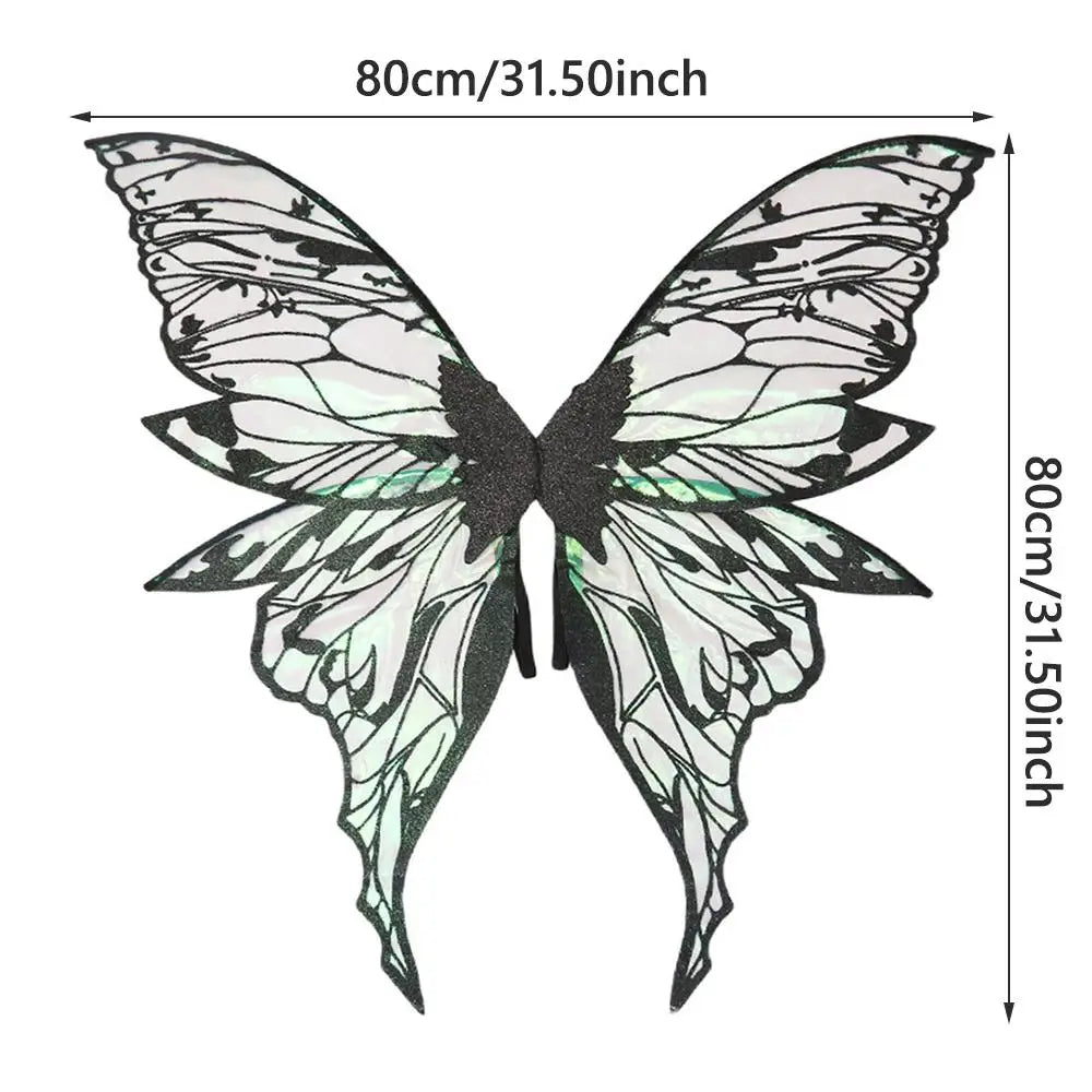 1PC Adults Fairy Wings Girls Sparkling Angel Wings Butterfly Costume Wings Costume