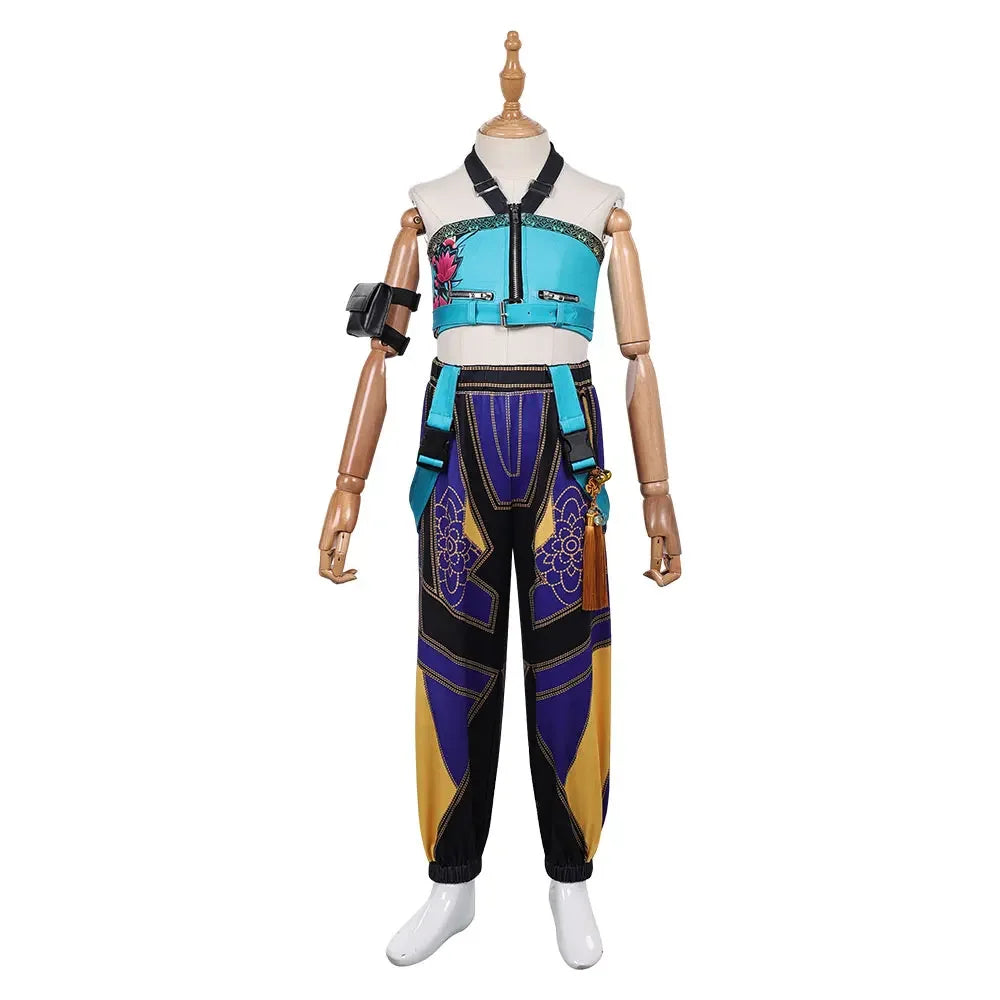 2025halloweenDémons Enfants Mira Zoey Costume Chasseurs Costume Filles T-shirt Jupe - 1 / 150