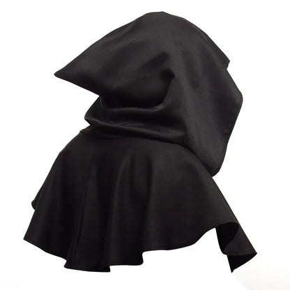 Adult Men Medieval Renaissance Cloak Witch Hooded Cape Hat - alternate view 11