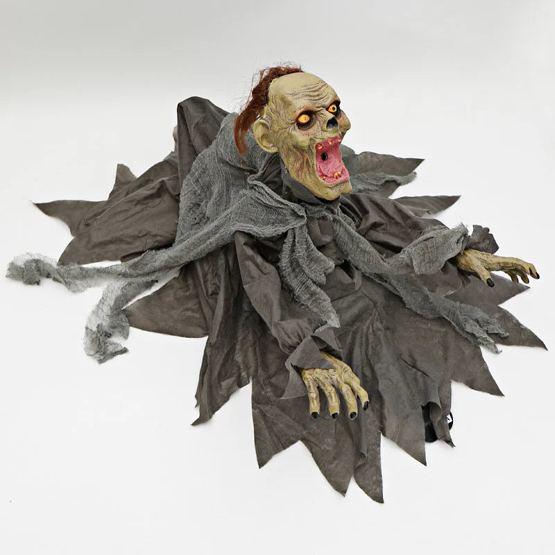 Sound-Activated Zombie Halloween Animatronic - product image 5