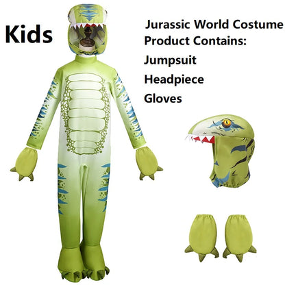 Kids Dinosaur Costume Jurassic World Pink Girls Tilly the T-Rex Dinosaur Dilophosaurus Boys Halloween Costume - product image 7