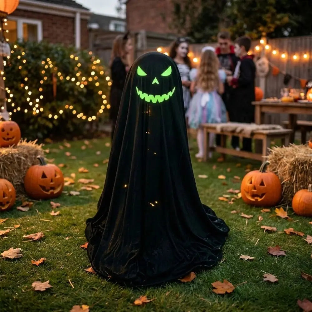 Luminous Halloween Standing Ghost Decor Adjustable Gothic Outdoor Light - up - product image 1