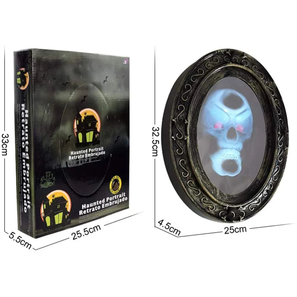 Haunted Mirror Motion Activated Scary Haunted Mirror With Creepy Prop - alternate view 6
