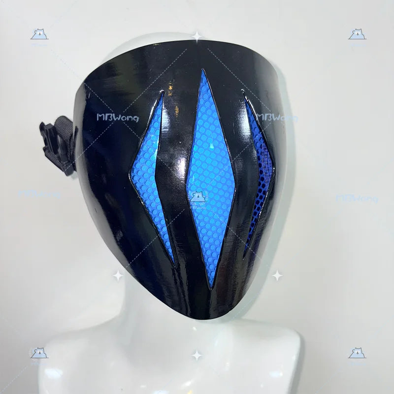 Game Valor Omen Costume Controller Omen Outfit Set Mask Shoes for Hallowmas Adult Women - Costume Only / 42