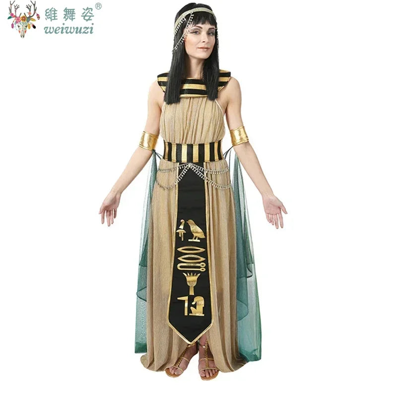 Halloween Costume Pharaoh Cleopatra Couples Costume Myth Goddess Costume Fancy Dress Stage - Man / M