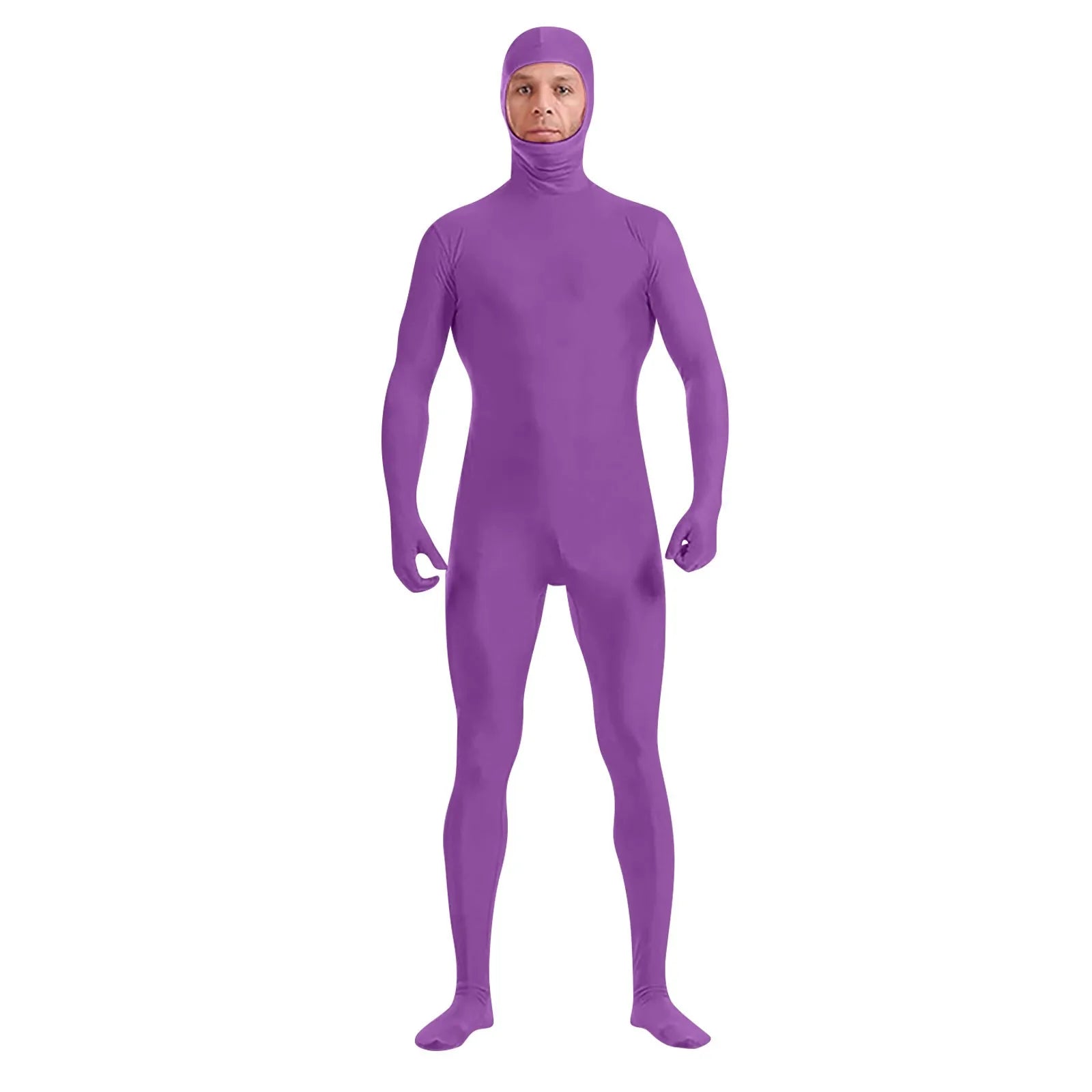 Men's Full Body Zentai Suit Second Skin Tight Suits Spandex Nylon Bodysuit Costume - alternate view 11