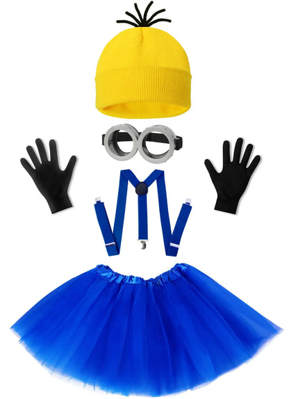 Girls' 5-Piece Halloween Costume Accessory Set