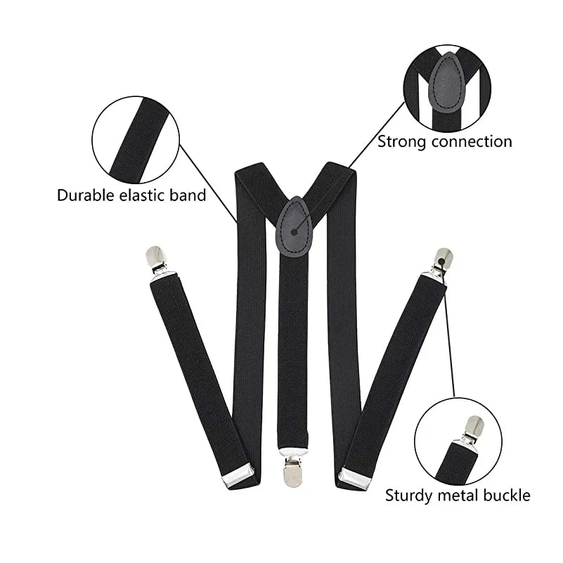 Funny Hats Gangster Costume 3 Pc Set 1920's Costume for Men Women Magic Performance