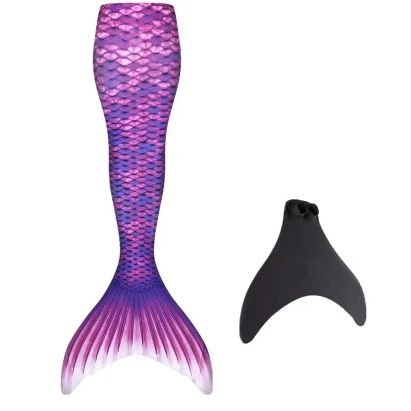 Kids Adult Swimming Mermaid tail Girl Mom Costume Mermaid Costume Children Gift