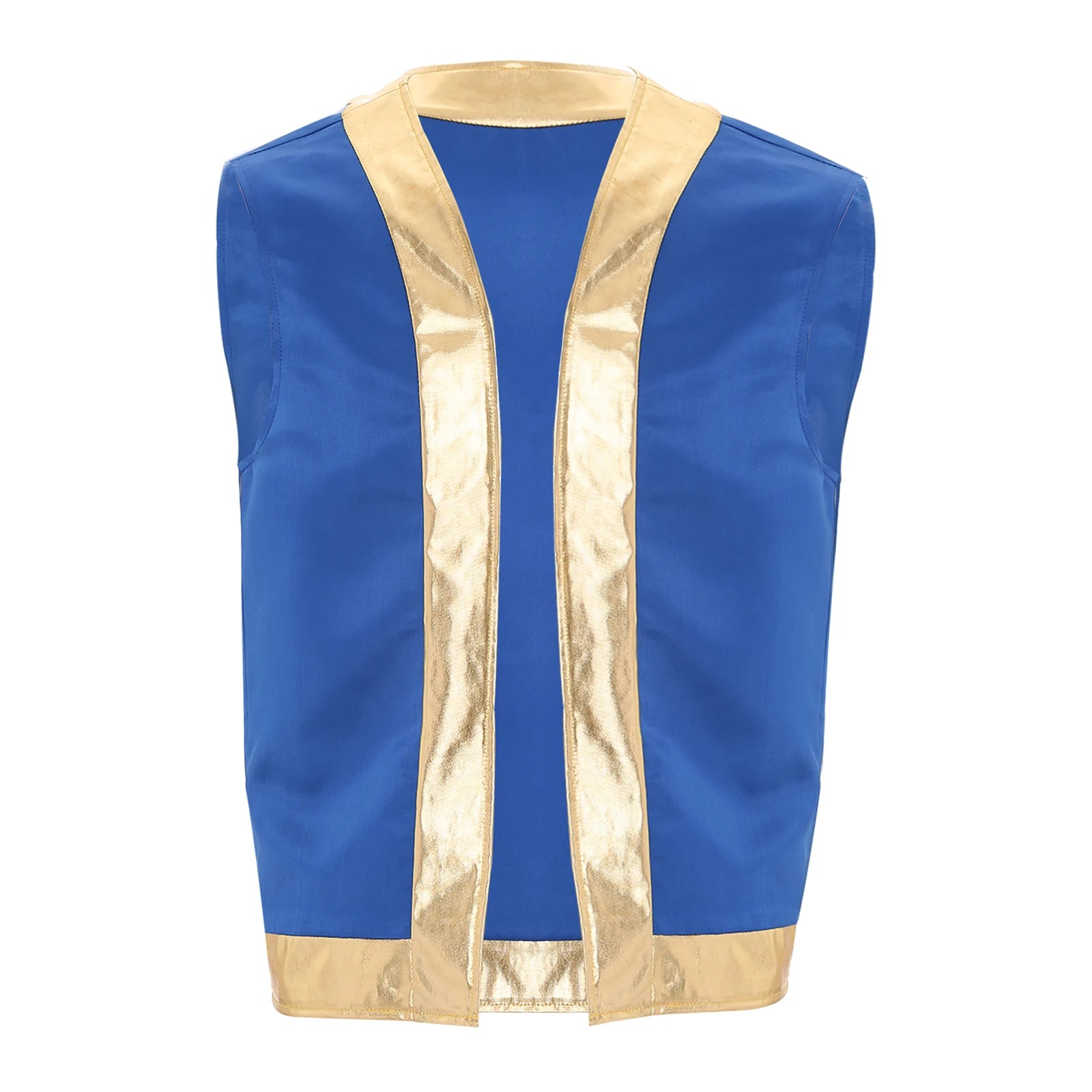 Men's Toad Game Character Open Front Loose Vest Waistcoat Costume - alternate view 10