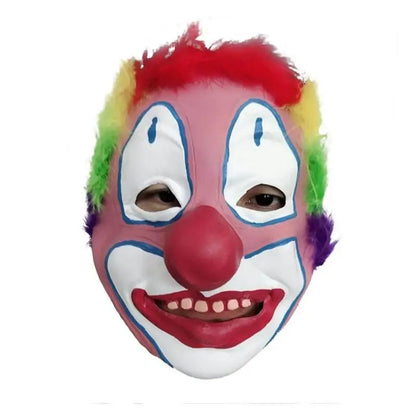 Halloween Various Clown Mask Costume Mask Latex Masks Helmet NPC Prank Scare Headgear Bar - Style14