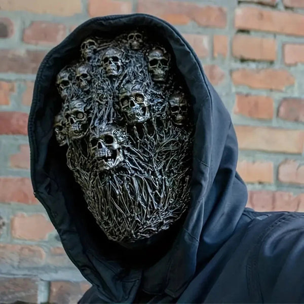 Scary Steam Skeleton Mask for Halloween Cosplay and Masquerade Parties - Perfect Gift for Men - product image 1