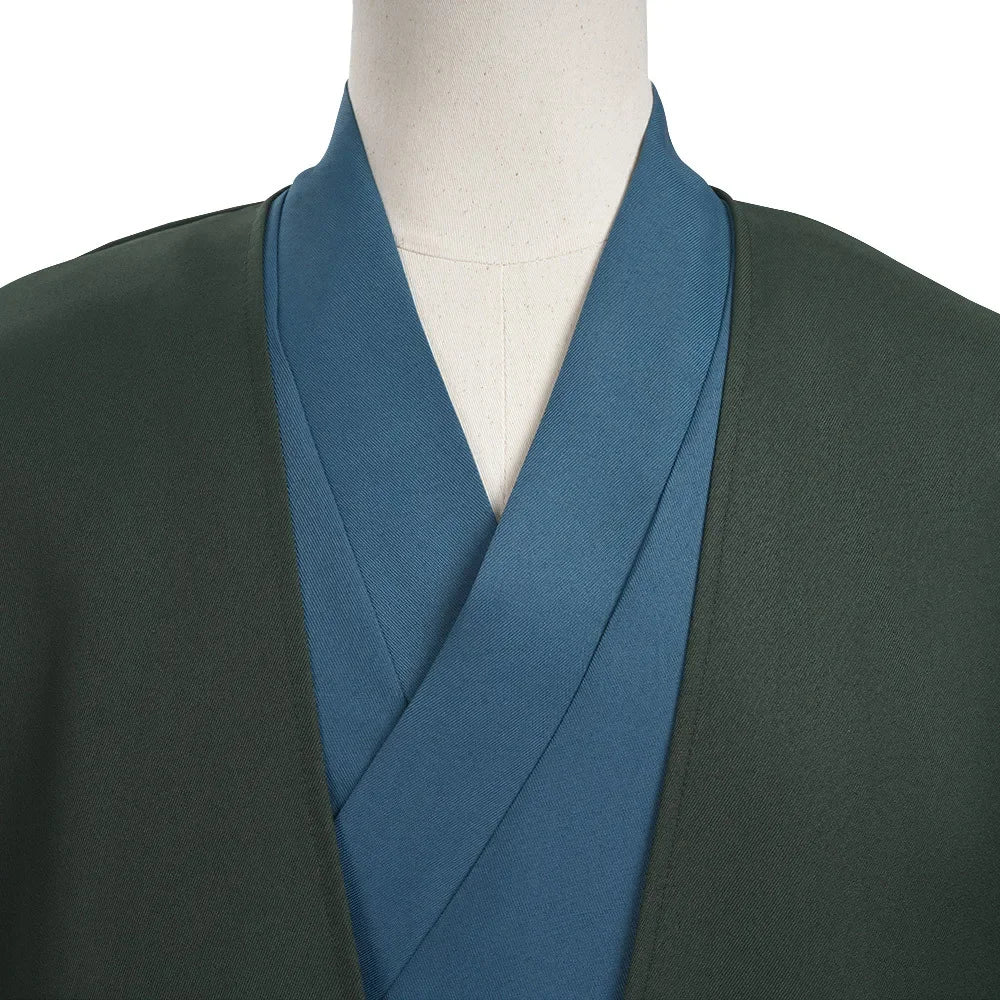 Professor Severus Snape Costume Magic Boarding School School Black Cape Shirt Suit Into Human Robe - C / L